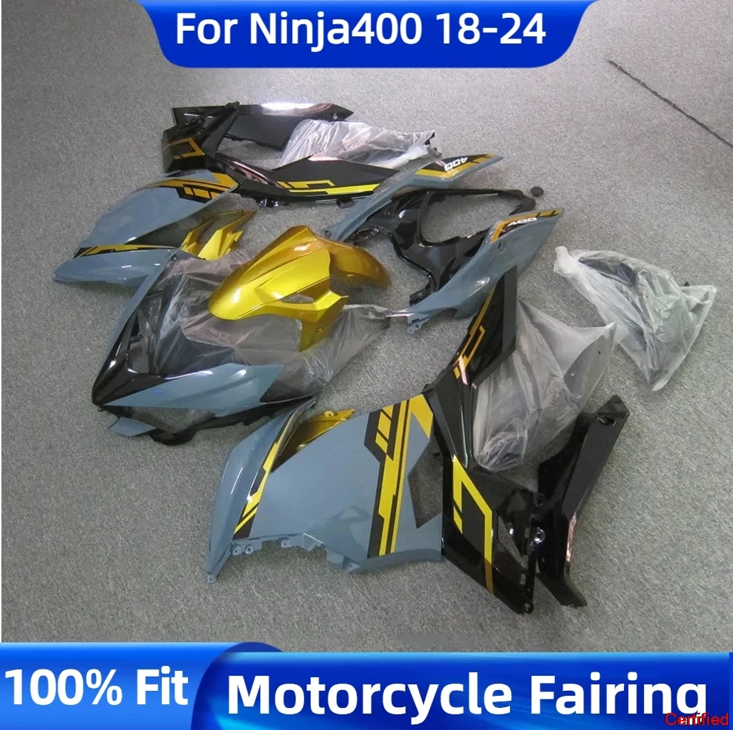 

Для KAWASAKI EX400 NIA400 2018-2024 Полный комплект обтекателя для Kawasaki ZX400 EX400 Nia400 2018-2024 Полный обтекатель