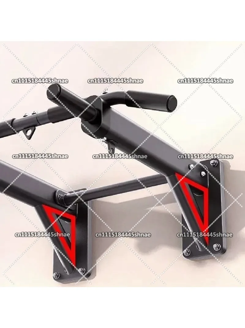 Wall horizontal bar pull-up single bar indoor wall installation fitness equipment punching ar household
