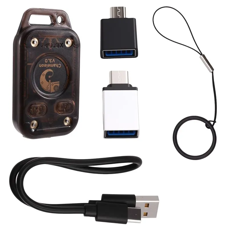 

ABSQ-Smart Chip Reader Chameleon V3.0 RFID ID IC 125Khz 13.56Mhz Smart Card Emulator Tag Copier Reader Writer Copyer