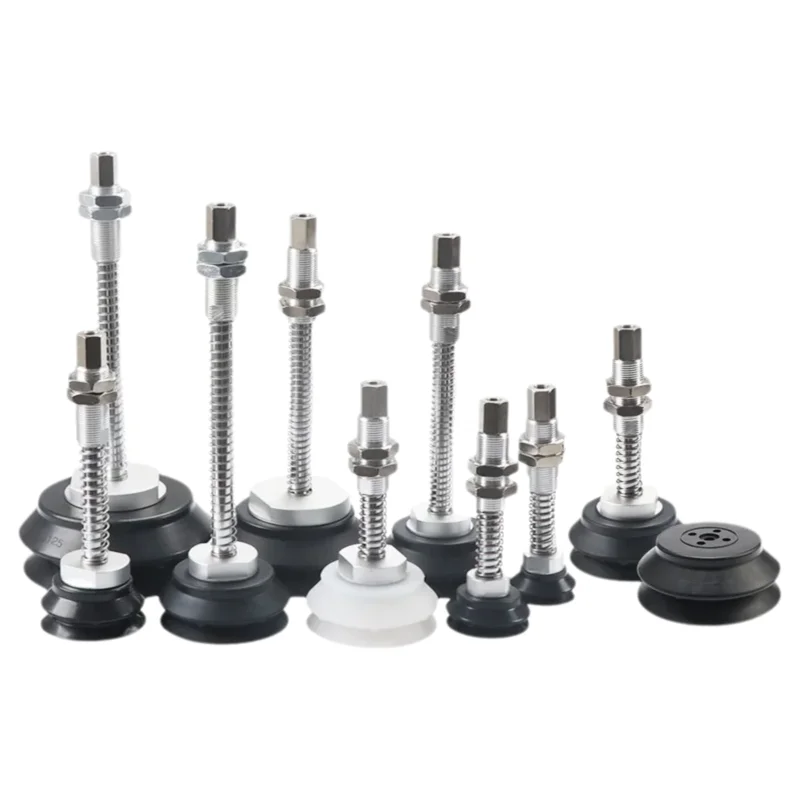 ZPT-HB40/50/63/80/100/125 روبوت كوب شفاط المكنسة الكهربائية الصناعية طبقة مزدوجة سيليكون تحميل ثقيل هوائي