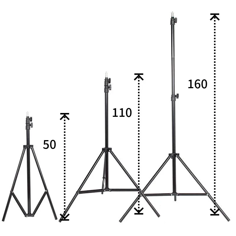 Live Broadcast Tripod Landing Type Camera Anchor Selfie Light Frame Metal Thermometer Holder