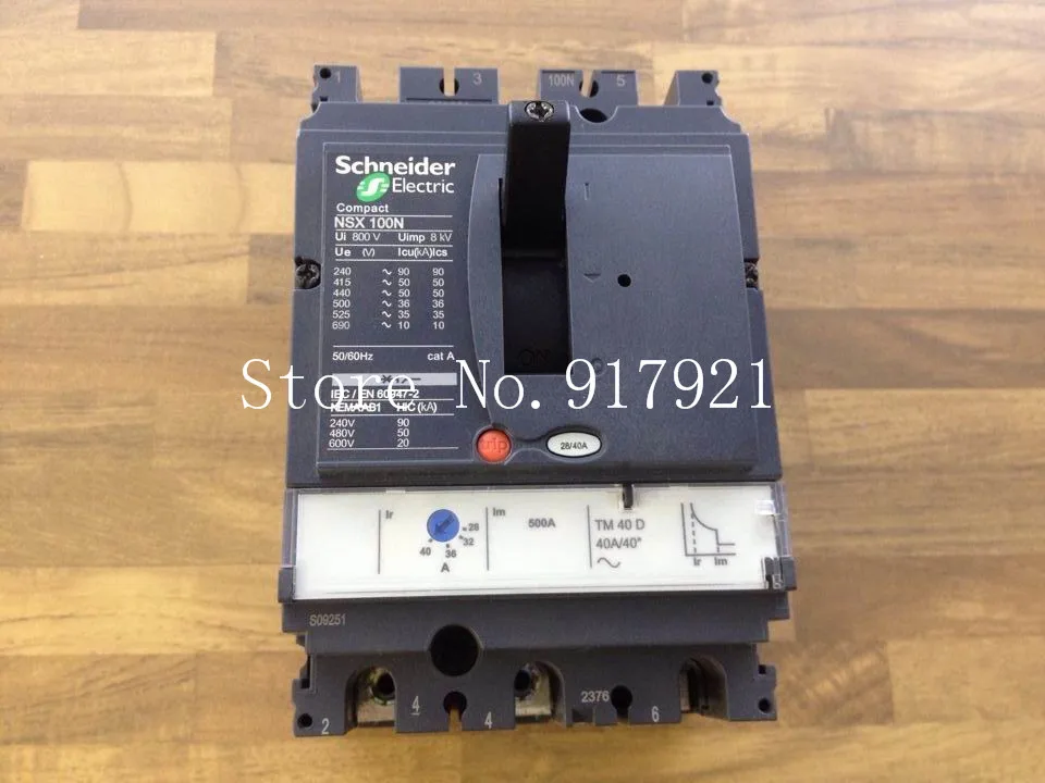 [ZOB] original NSX100H NSX80H MA50 air switch 3P50A circuit breaker (ensure genuine original)