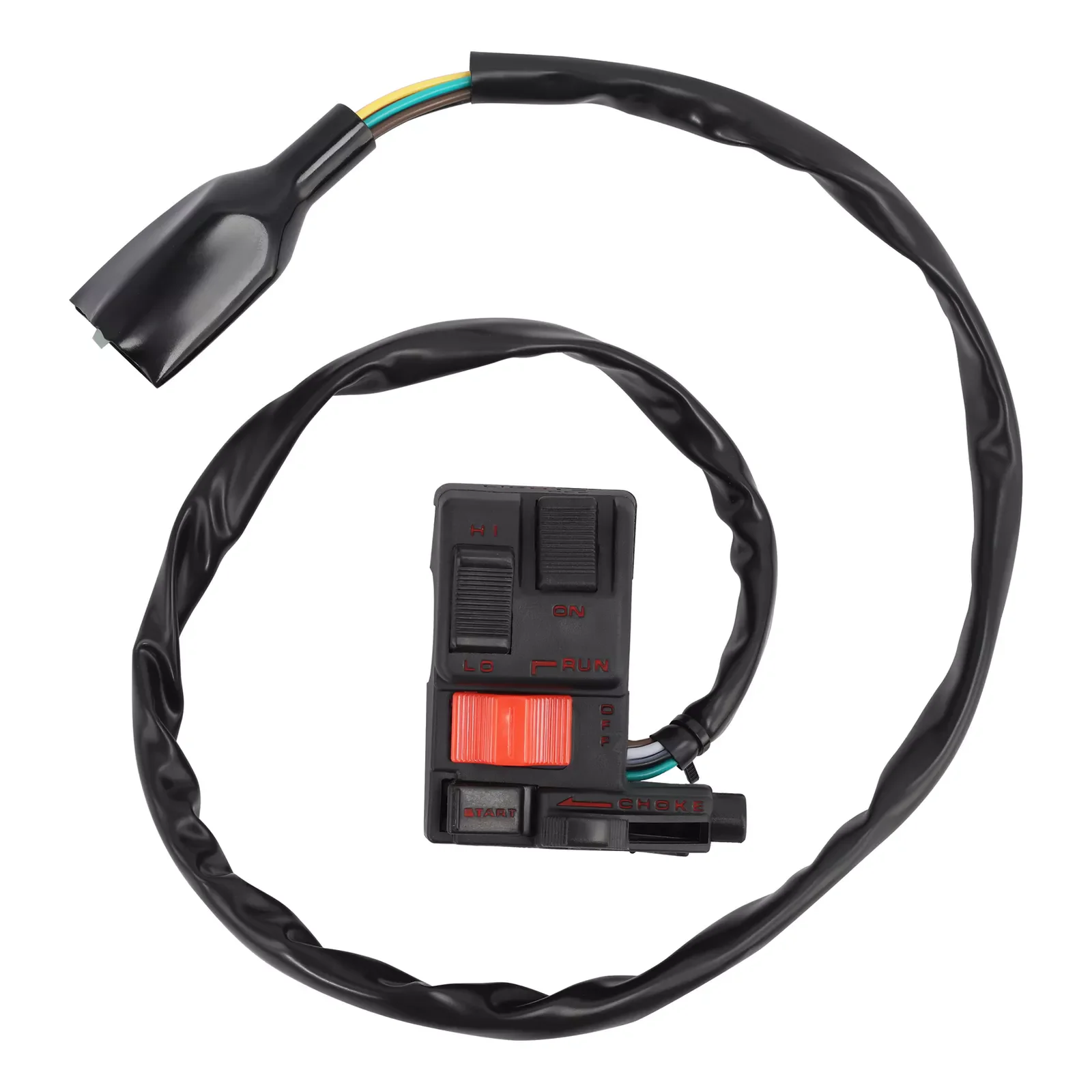 

Левый переключатель руля мотоцикла, старт-стоп, фара для Honda Big Red 250 ATC250ES 1985-1987 гг.