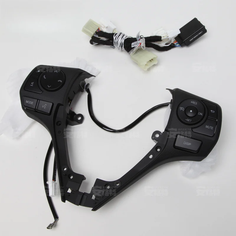 Suitable for  Toyota Corolla, Levin, RAV4 multifunctional modified 2014-2018 steering wheel with cruise control buttons