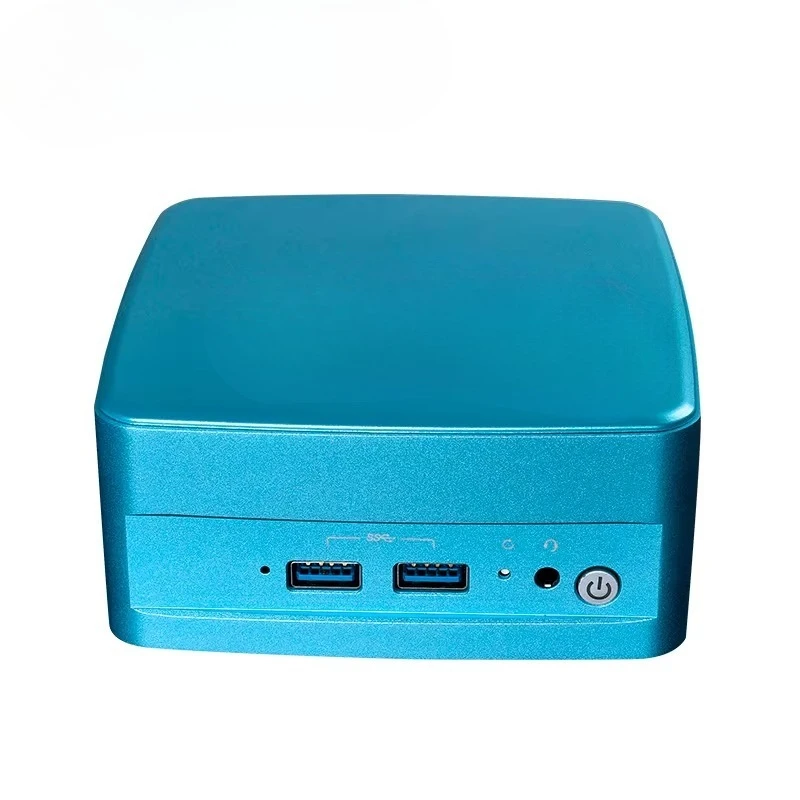 Zunsia Factory 12th Gen Core I3 I5 I7 كمبيوتر مكتبي صغير مضيف Ubuntu Linux Win10/Win11 كمبيوتر صغير محمول Nuc للمنزل