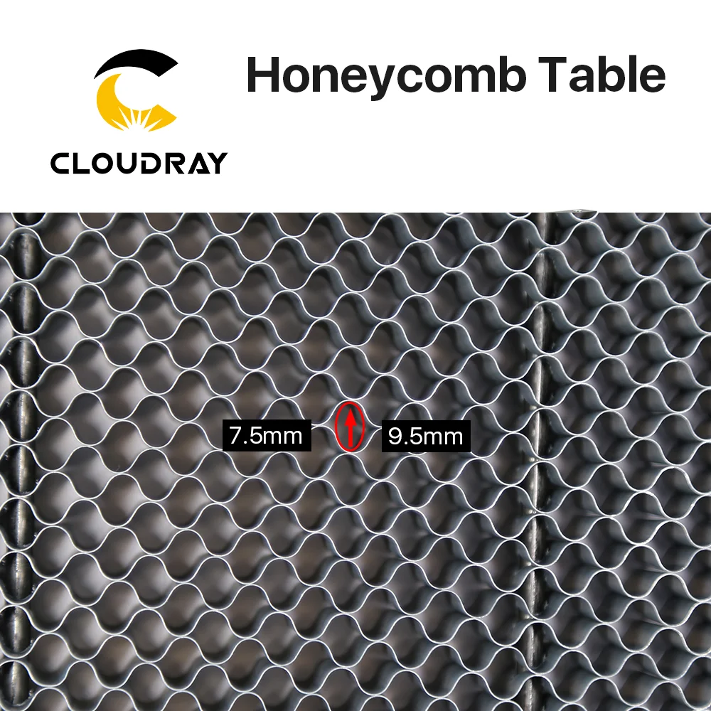 Imagem -04 - Cloudray-customizável Tamanho Honeycomb Mesa de Trabalho Plataforma Board Laser Peças para Co2 Laser Gravador Máquina de Corte 200*300 mm