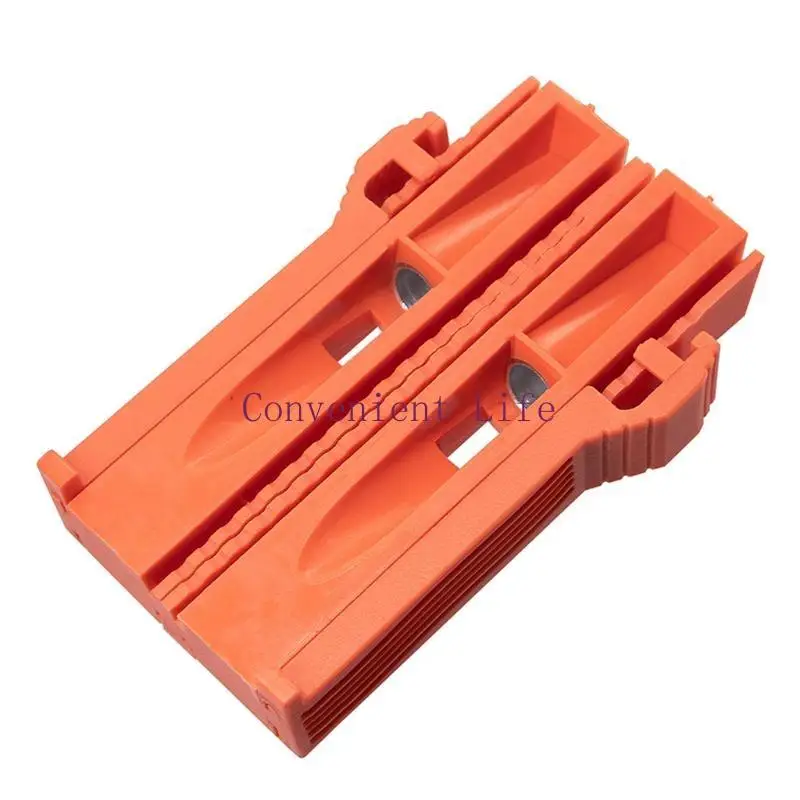 L1EE المغناطيسي النجارة ثقب مائل ثلاثة في واحد اللكم محدد لوحة وتد مستديرة النجارة تحديد المواقع ثقب فتاحة #5