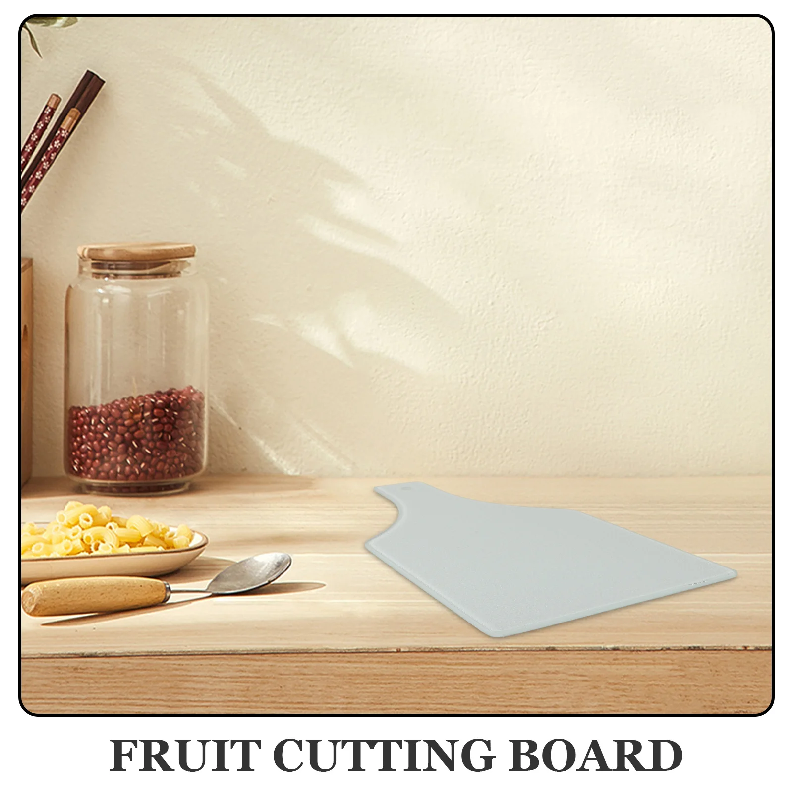 

Tempered Glass Kitchen Cutting Board Multi-Purpose Chopping Board for Meat Vegetables Fruits Cutting Non-Slip Bottom Cooking