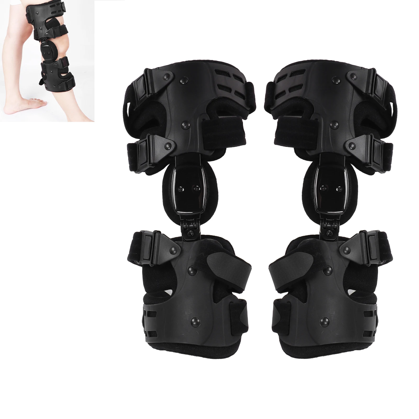 Adjustable Kneepad Knee Support Brace Adjustable Arthritis Varus Valgus Orthopedic Kneepad for Men Women Knee Brace Leg Supports