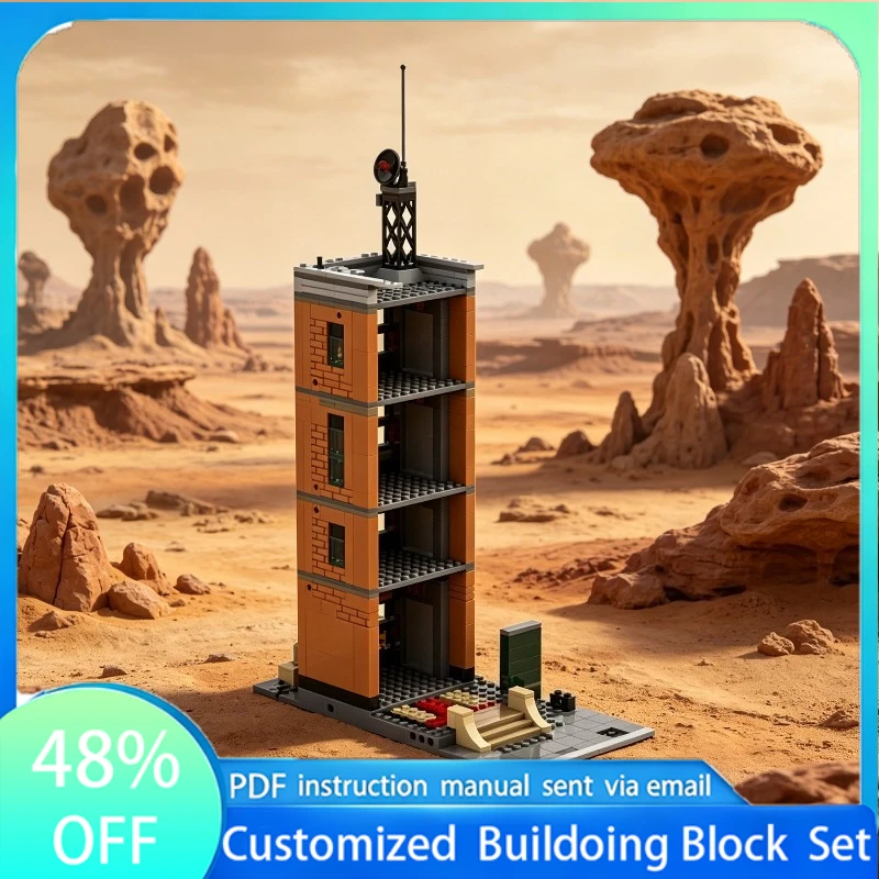 

602 PCS House Street Customize Heavy Modular Daily Bugle Construction MOC Building Block Model Set Bricks Assembly Children Gift