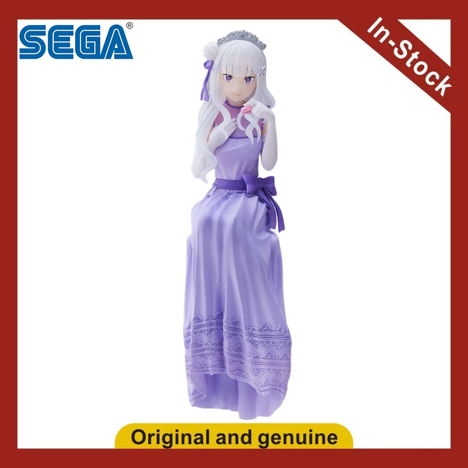 

【UA】SEGA Super Premium Figure Re:Zero Starting Life in Another World Lost in Memories Emilia Figure Model Toy Gift