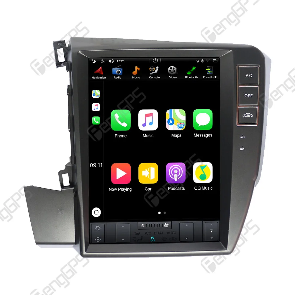 10.4 Inch Android 13 Car Radio CarPlay For Honda Civic 2012 HD Screen Multimedia Player GPS Navigation Head Unit Stereo Auto