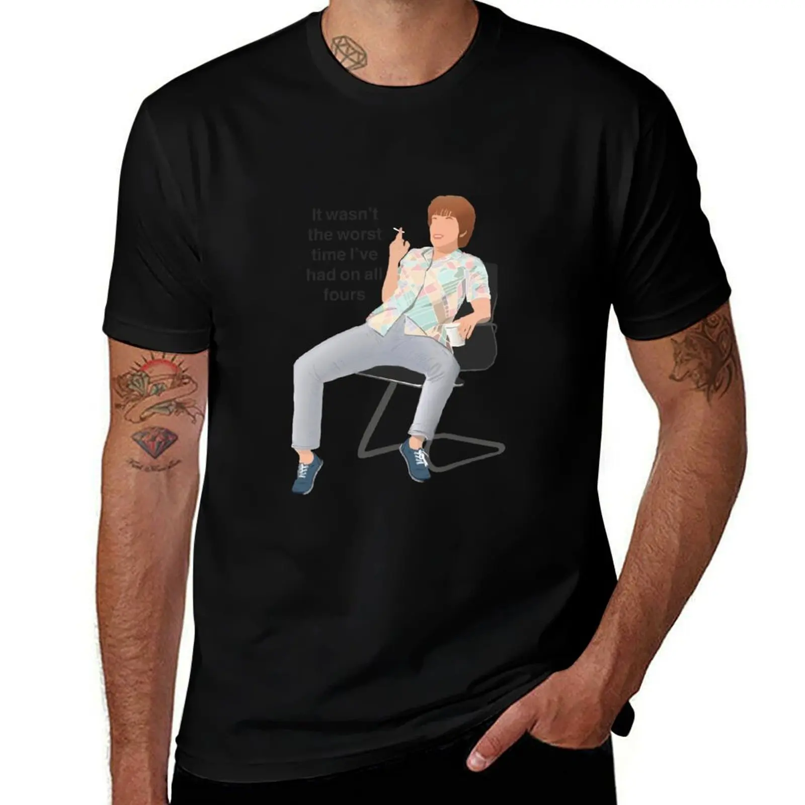 Ms Rafferty Kate McKinnon SNL T-Shirt t shirts for man cotton soft T-Shirt