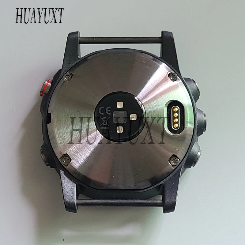 

Original Plastic Frame For GARMIN FENIX 5X Back Cover With Buttons Smart Sports Parts Repair（No font on the back）