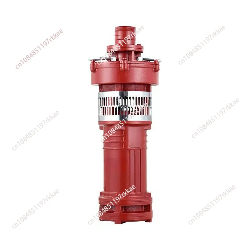 Oil-Filled Submersible Pump QY Series High Flow Agricultural Irrigation Fountain Multistage Water Pump