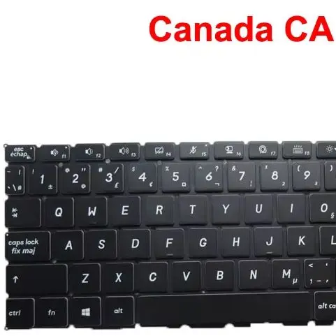 Laptop Keyboard For MSI Modern15 V190622IK1 TR MS-1551 S1N-2ETR2E1-SA0 Arabia AR Canada CA German GR Hebrew NewHB Nordic NE