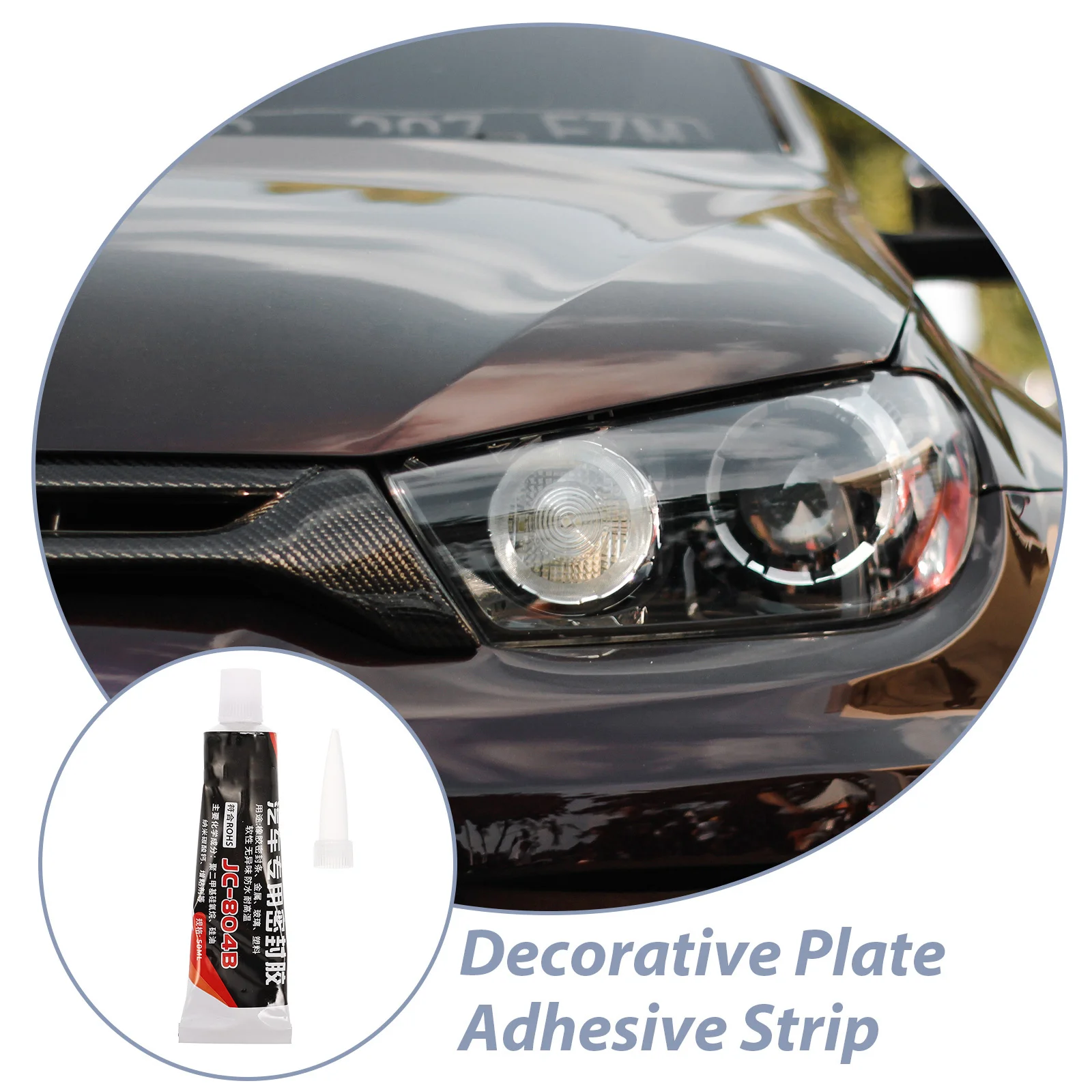 

Automotive Sealant High Temperature Waterproof Car Window Sunroof Windshield Adhesive Durable Easy to Use Multifunctional Fixing