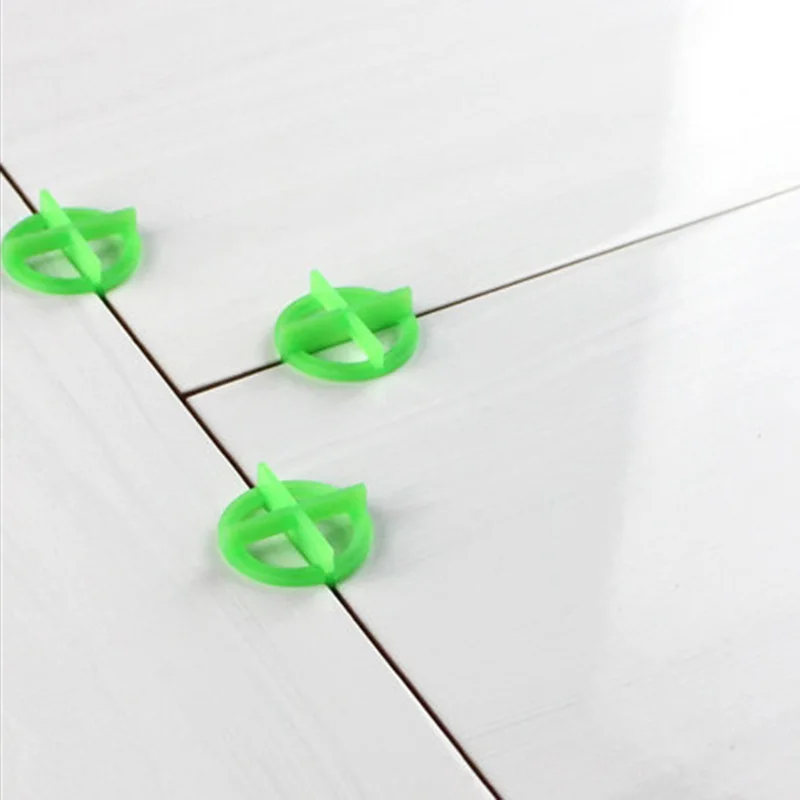 Tile Leveling Spacer Clips 100-Piece DIY Tiles Leveler Spacers Tile Leveling System for Secure Floor and Wall Setting