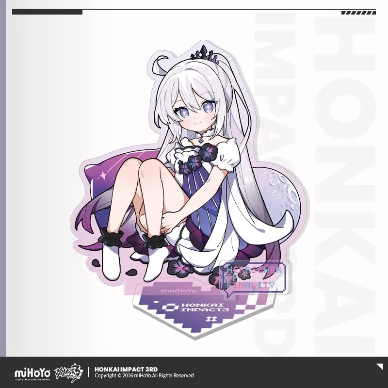 ملحقات ألعاب الرسوم المتحركة الأصلية من سلسلة miHoYo Honkai Impact 3rd Little Dot Lawmaker