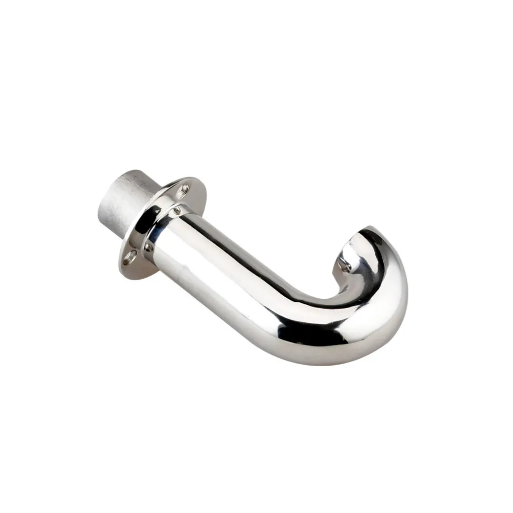 Boat Stainless Steel Tube Fitting Hardware Pipe Railing Handrail Guardrail Yacht Professional Stanchion Connector Durable