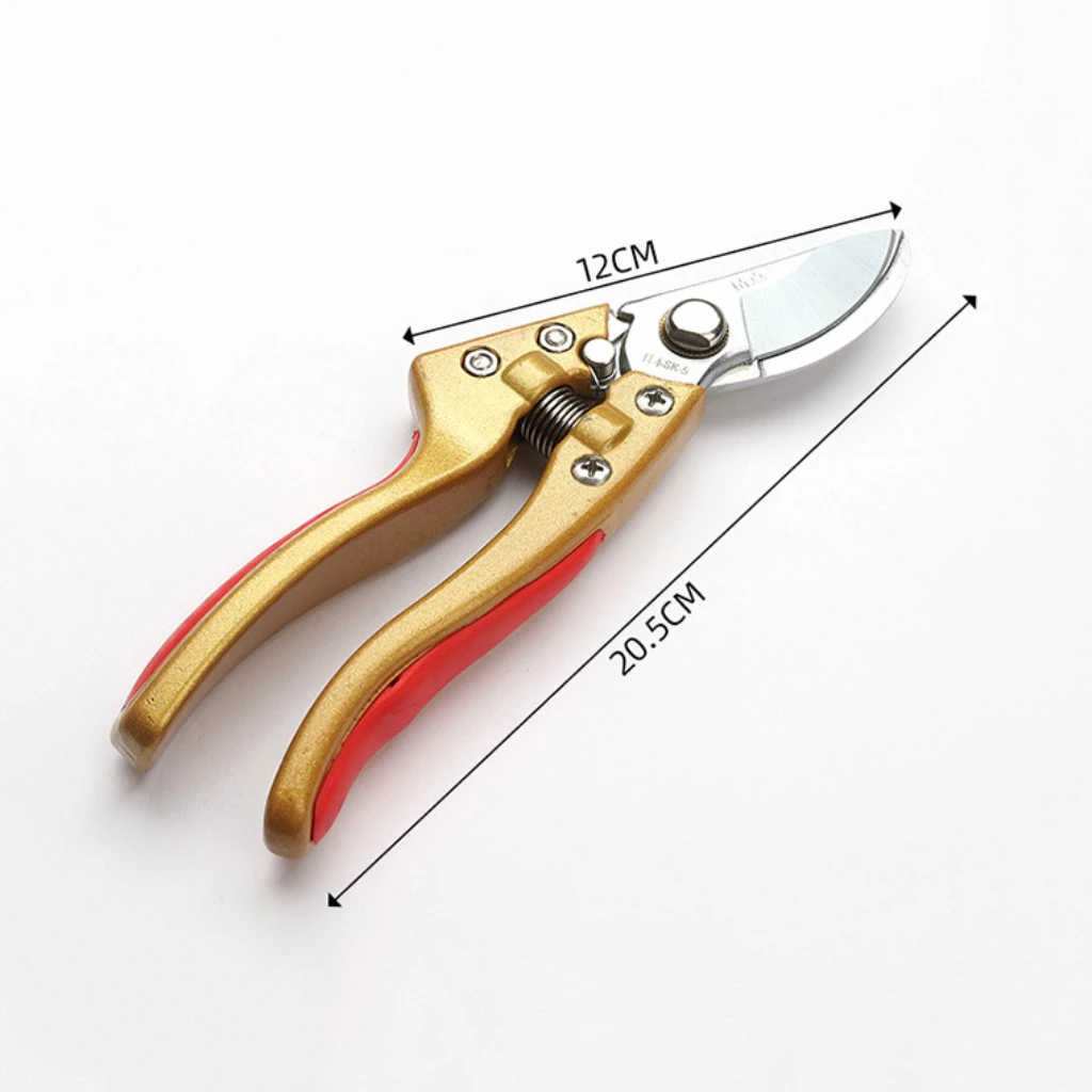 High-Carbon Steel Pruning Shears for Fruit Trees - Durable, No Assembly Required, Industrial Grade Tool