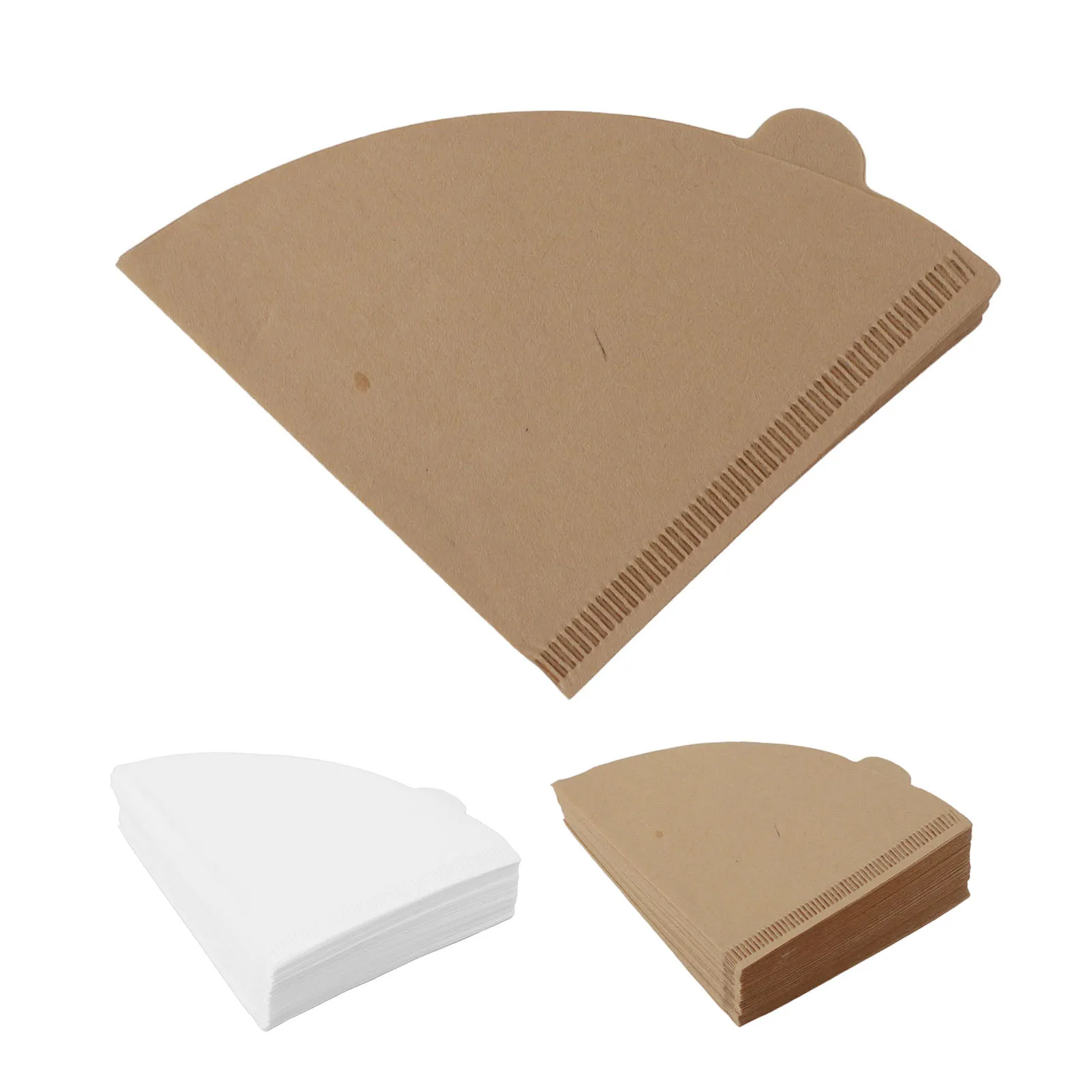 Coffee Filters Soft Texture Wood Pulp Coffee Filter Paper Cone for Drip Coffee Maker Coffee Filters Conical Coffee Filter
