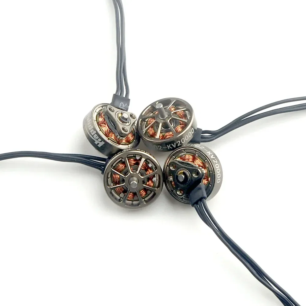 4PCS HappyModel EX1002 / RS1002 20000KV 1S Brushless Motor - 1.5mm Shaft