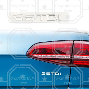 ABS -Car -Etikett 3D, Emblem, Heck -Stammdekoration Emblem, 2,0 2,5 3.0 4,0 TDI 30 35 40 45 50 55 TDI A4 A6 A6 A7 A8 Q5 Q7 8 Hauptverkauf A4 500 Blätter - №2