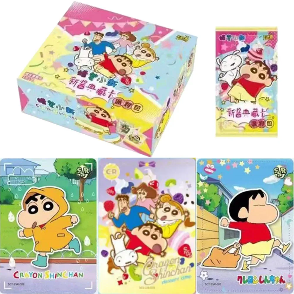 KAYOU Crayon Shin-chan Card New Sauce Conspicuous Nohara Shinnosuke Party Bag Trading Card Collection Card Toys Gifts