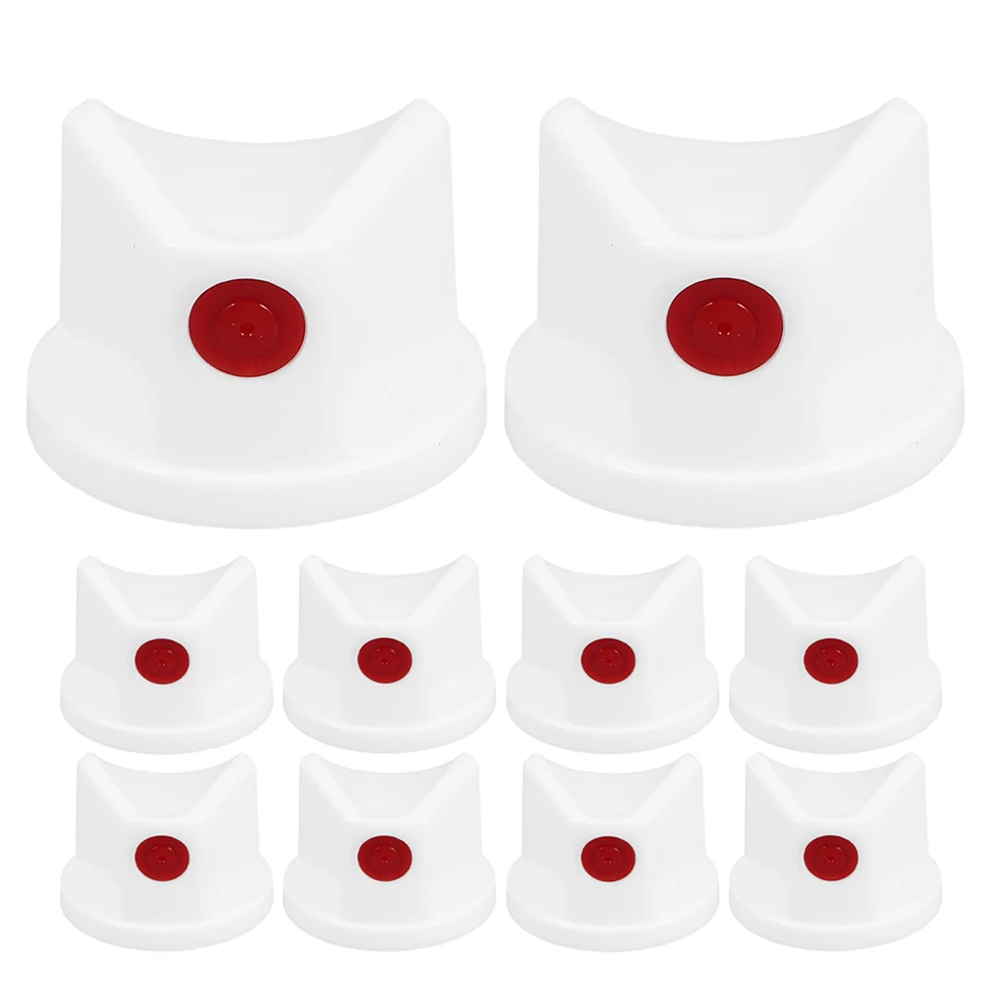 

15 PCS Self-painting Nozzle Aerosol Spray Nozzles White or Replacement Caps for Cans