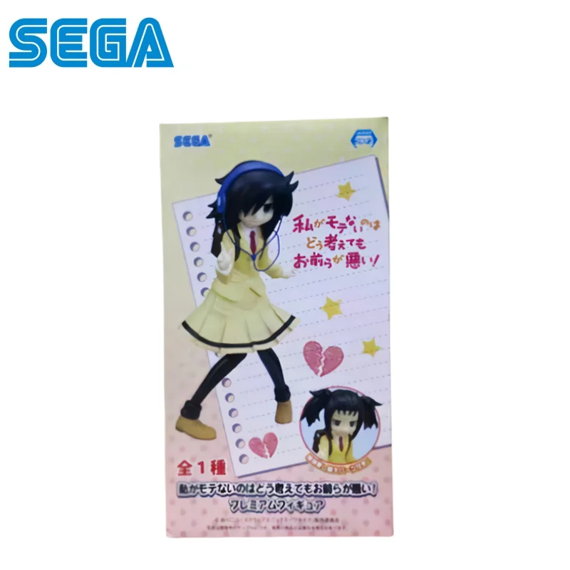 Figura Coleccionable Original de Kuroki Tomoko de Sega en Caja Original, Modelo Garage Kit, Personajes de Anime, Adorno Coleccionable