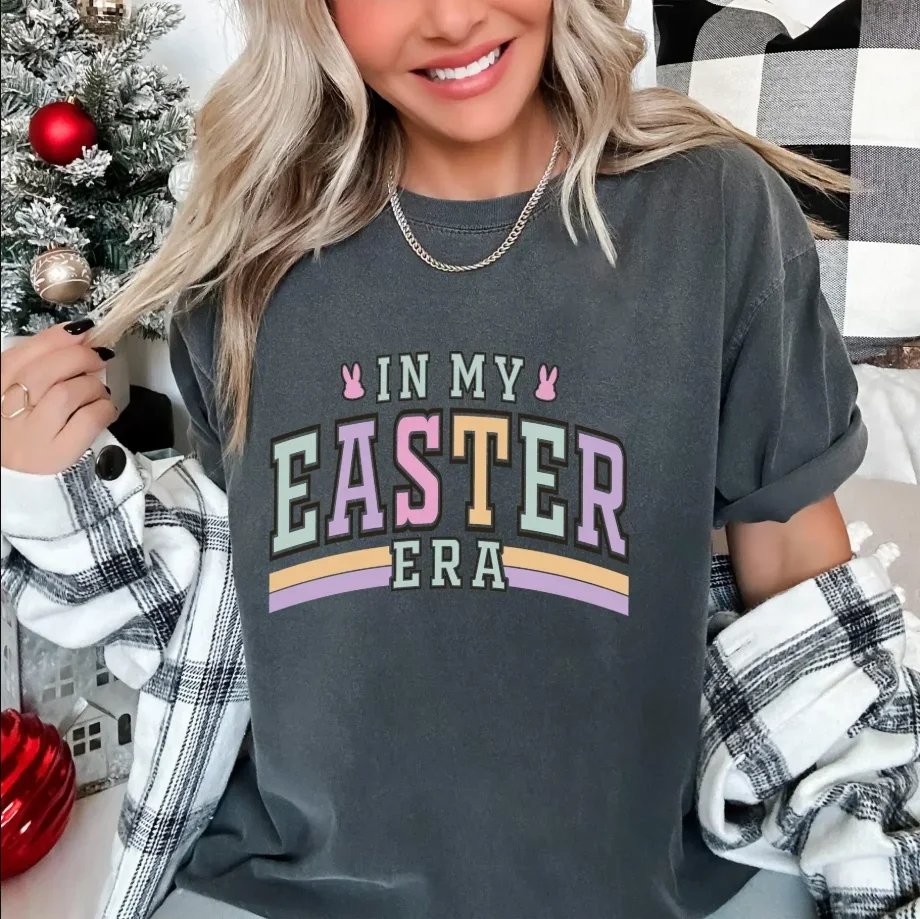 In My Easter Era T Shirt Bunny Happy Cute