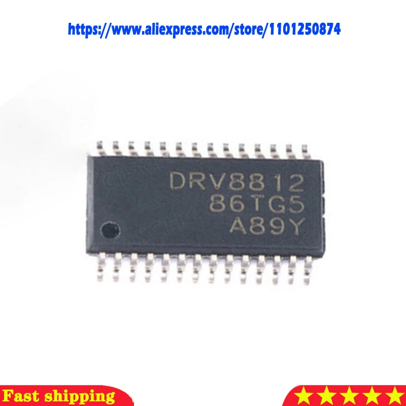 5pcs/lot DRV8812PWPR DRV8812PWP DRV8812 DRV8813PWPR DRV8813PWP DRV8813 HTSSOP-28 In Stock