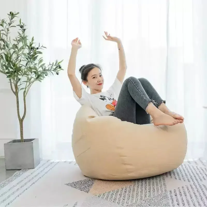 Lazy sofa, bean bag sofa, tatami, water-drop fabric super soft fabric sofa, living room, bedroom, balcony, outdoor picnic