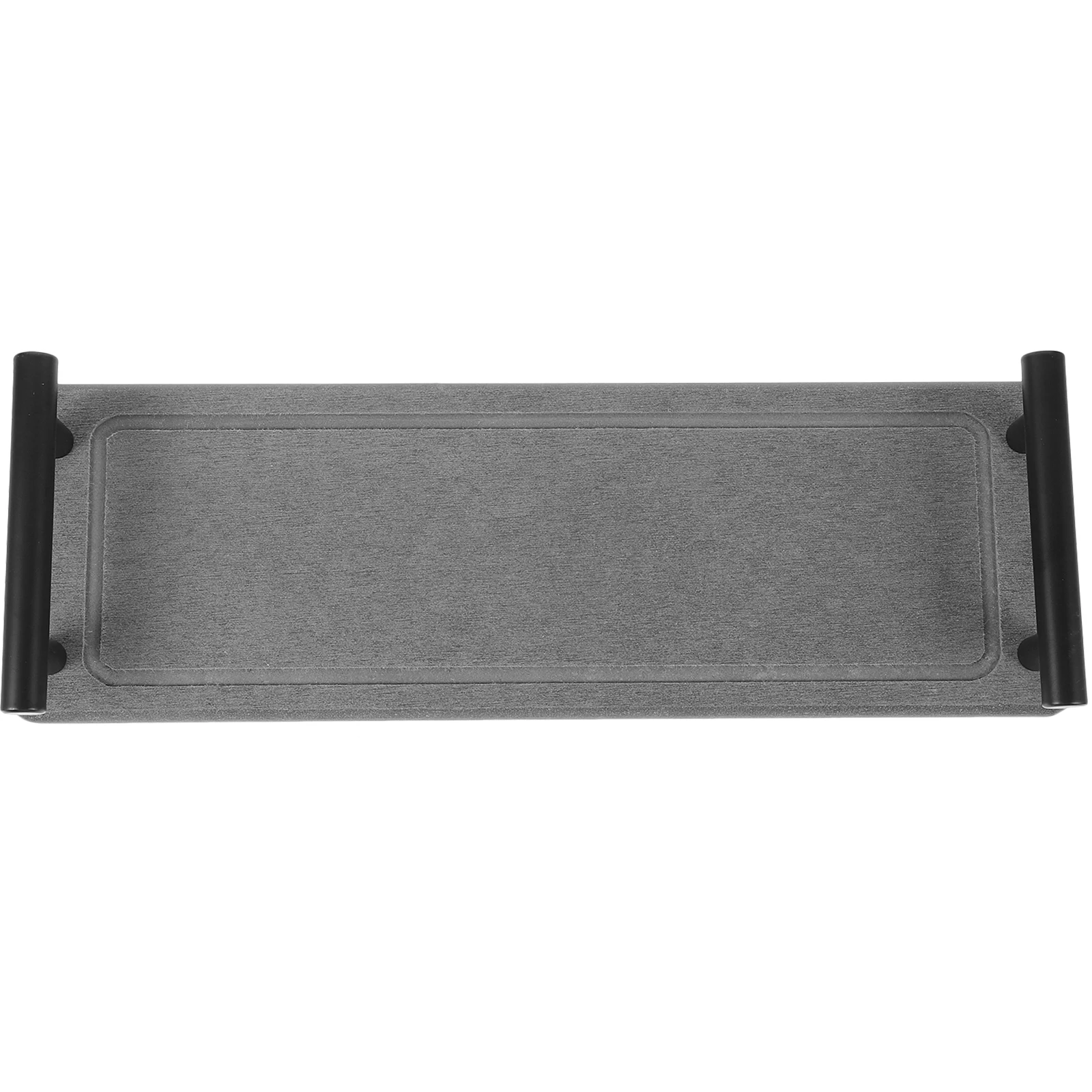

Diatom Mud Quick drying Drain Pad Shallow Gray Black H Kitchen Faucet Bathroom Counter Tiered Storage ganizer Removable