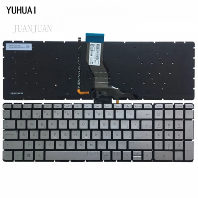 

A+ For HP ENVY Envy 17-AE000 17-ae100 17t-ae100 Keyboard Spanish Teclado Backlit