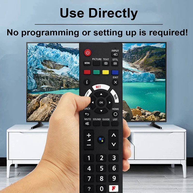 Replace R3PA23 Remote Control For Panasonic N2QBYA000037 TX-40JX800E TX-40JX810E TX-40JX820E Smart LED HDR Android TV