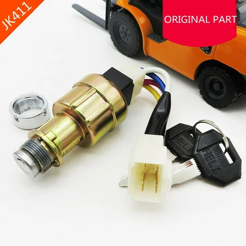 

Forklift Ignition Original Start Switch JK411 Suitable For Heli Long Gong 1-10T 4 Wires