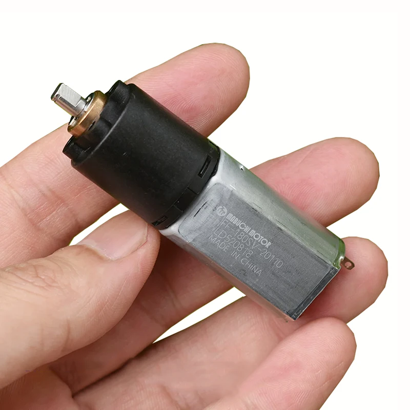 GP20-180 Mini 20mm Three-stage Planetary Gear Motor DC 5V 6V 38RPM-45RPM Slow Speed Large Torque DIY Robot Hobby Toy Model