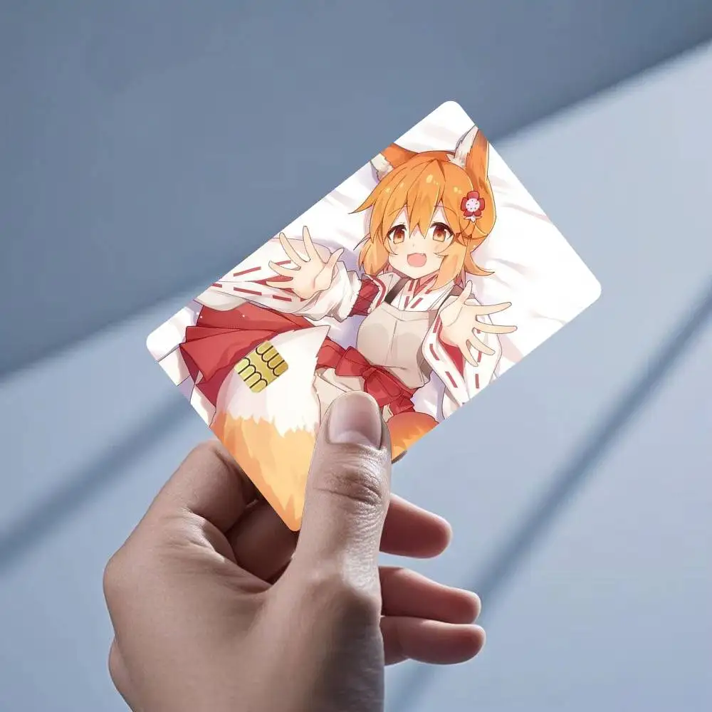 Senko san Sticker Film Tape Skin for Credit Card Debit Card Waterproof Stickers Cartoon