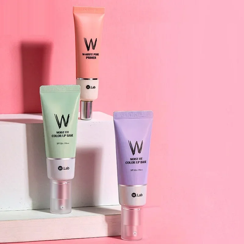 Wlab Pre-Makeup Isolating Cream Invisible Pores Primer Concealer Cream Brighten Face Repair Skin Foundation Koreańskie kosmetyki