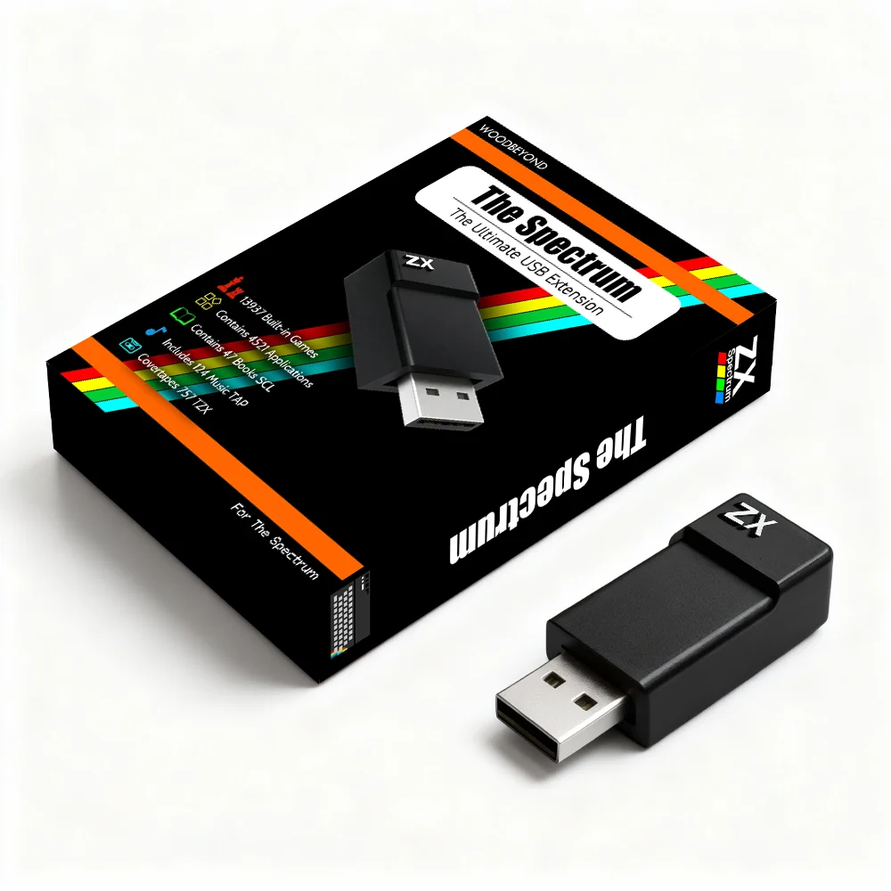The Spectrum Consoles Ultimate Pack NEW 13000 Games Portable USB