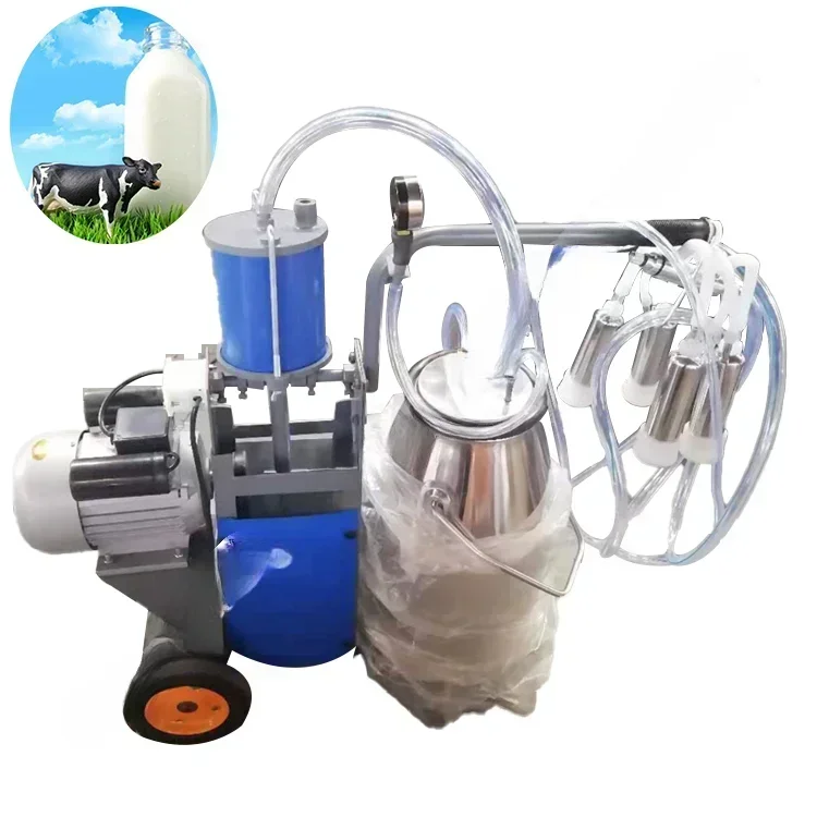 New design milking machine for cows and buffaloes with high quality