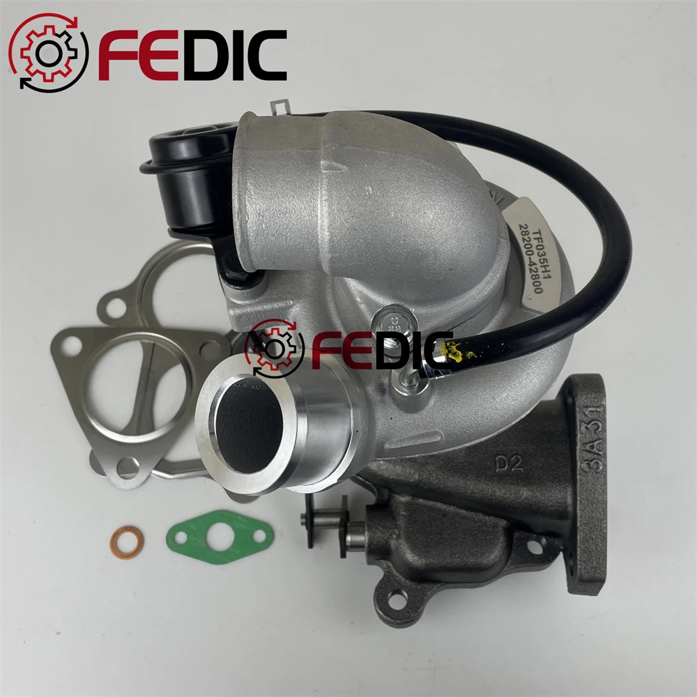 GT1749S 49135-04350 28200-42800 Turbo charger for Hyundai Grand Starex 1.5L 110HP Water cooled and oil lubrication Turbocharger