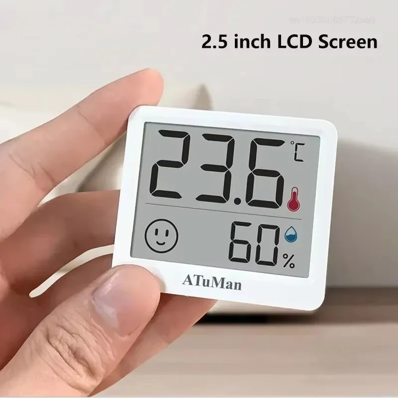 New DUKA Atuman 2.5 Inch LCD Electronic Digital Temperature Humidity Meter Indoor Thermometer Hygrometer Weather Sensor Clock – Only .47! New DUKA Atuman 2.5 Inch LCD Electronic Digital Temperature Humidity Meter Indoor Thermometer Hygrometer Weather Sensor Clock – Only .47!