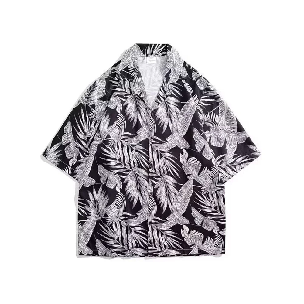 

Casual Holiday Floral Shirt Collar Shirt Vintage Floral Shirt Casual Shirt Daily Wear Floral Print Holiday Wear Single Breasted