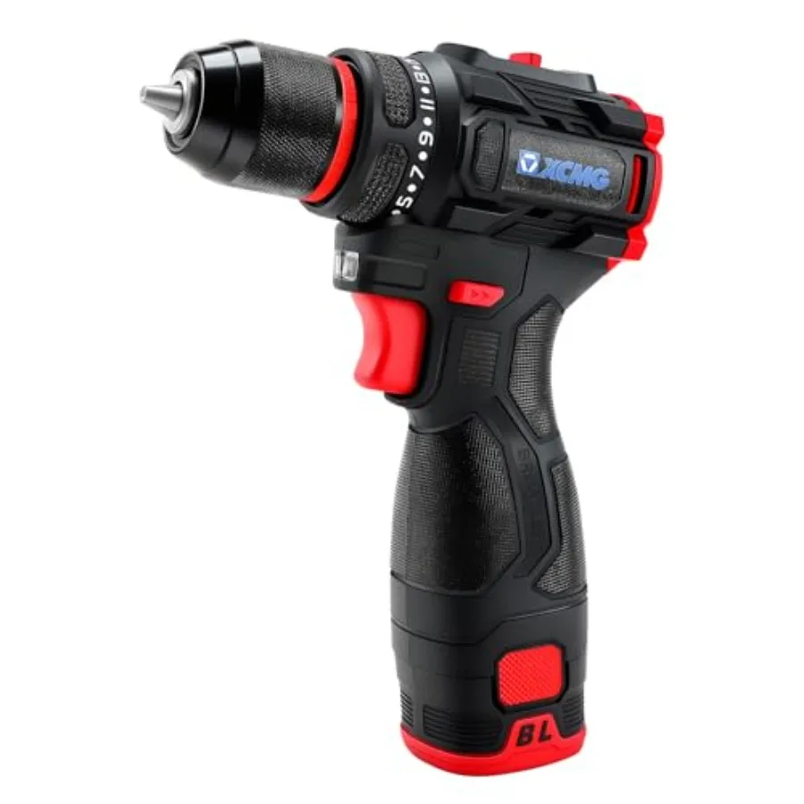 

Беспроводная ручная дрель 16.8В с бесщеточным двигателем, быстрозажимным патроном 3/8 дюйма, встроенной LED-подсветкой, регулировкой крутящего момента 20+1, двумя аккумуляторами