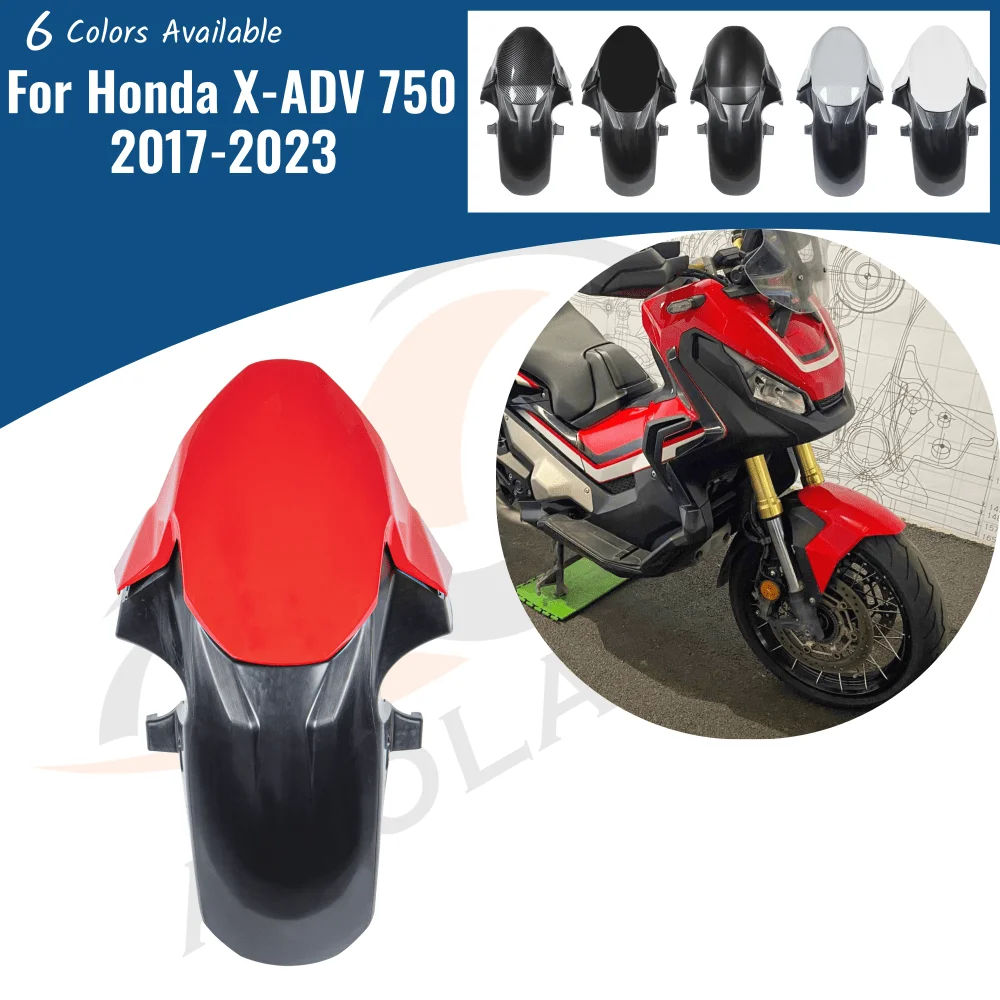 

X-ADV 750 Front Fender Mudguard for For Honda X-ADV750 XADV750 2017-2023 Motorcycle Wheel Mud Defender Hugger Splash Guard Cover