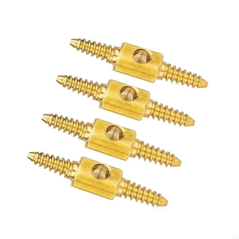 2/4pcs Bicycles Internal Cable Routing Tool Coppers Connector Bike Wire Threader Bicycles Brake Connector Easy to Use 