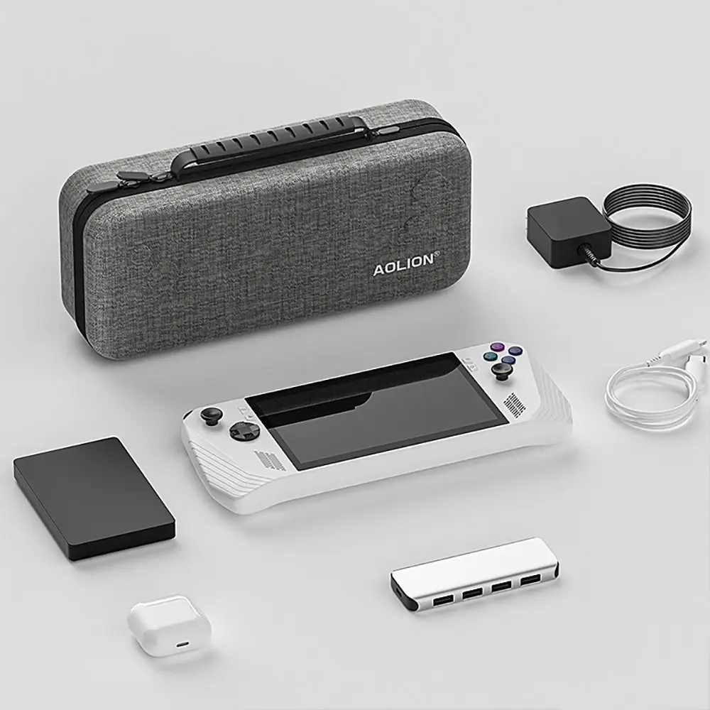 for Asus ROG Ally Storage Bag EVA Carrying Case Hard Handheld Console Cover Portable Screen Protector Game Accessories Organizer